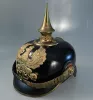 Prussian Model 1916 "Wartime Manufacture" Infantry Officer Pickelhaube Visuel 4